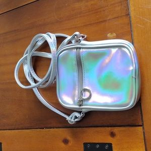 Iridescent crossbody bag